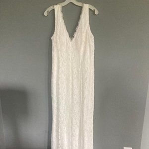 NWT David's Bridal Sheath Wedding Dress